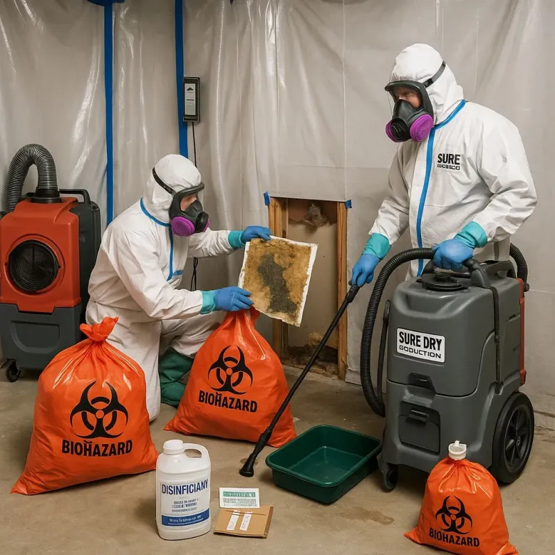 Contaminated Water Handling Protocols process in Raven, VA
