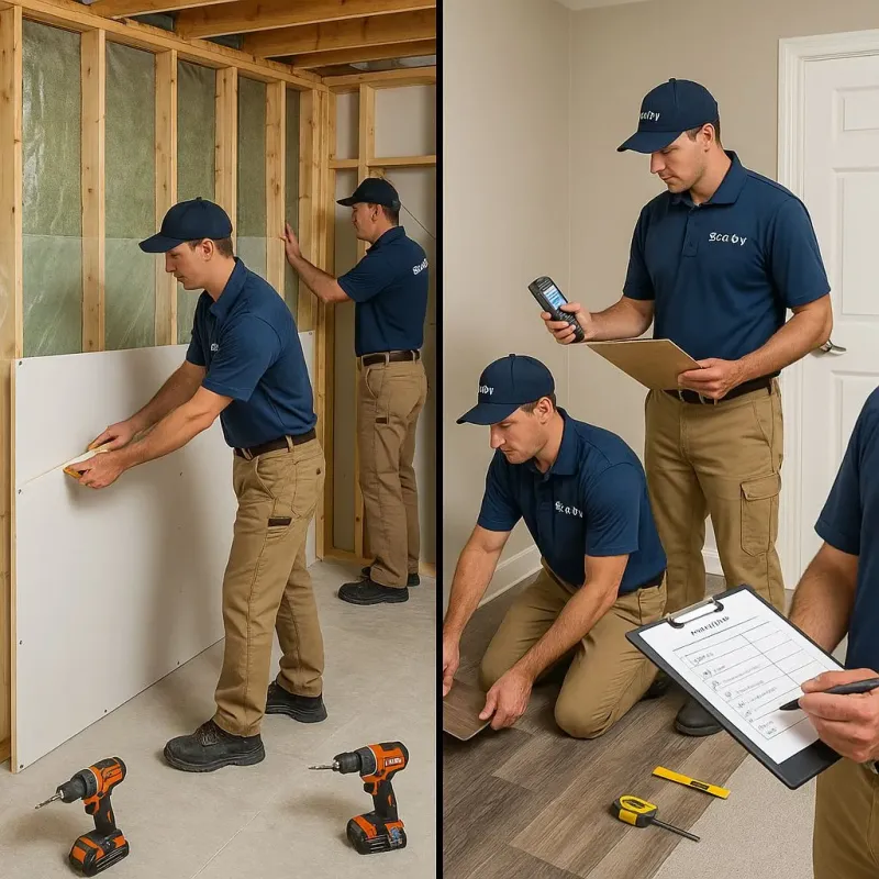 Repairs and Reconstruction process in Raven, VA